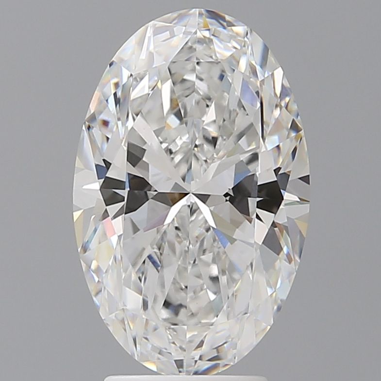 4.10 ct. oval Lab Grown Diamond front image