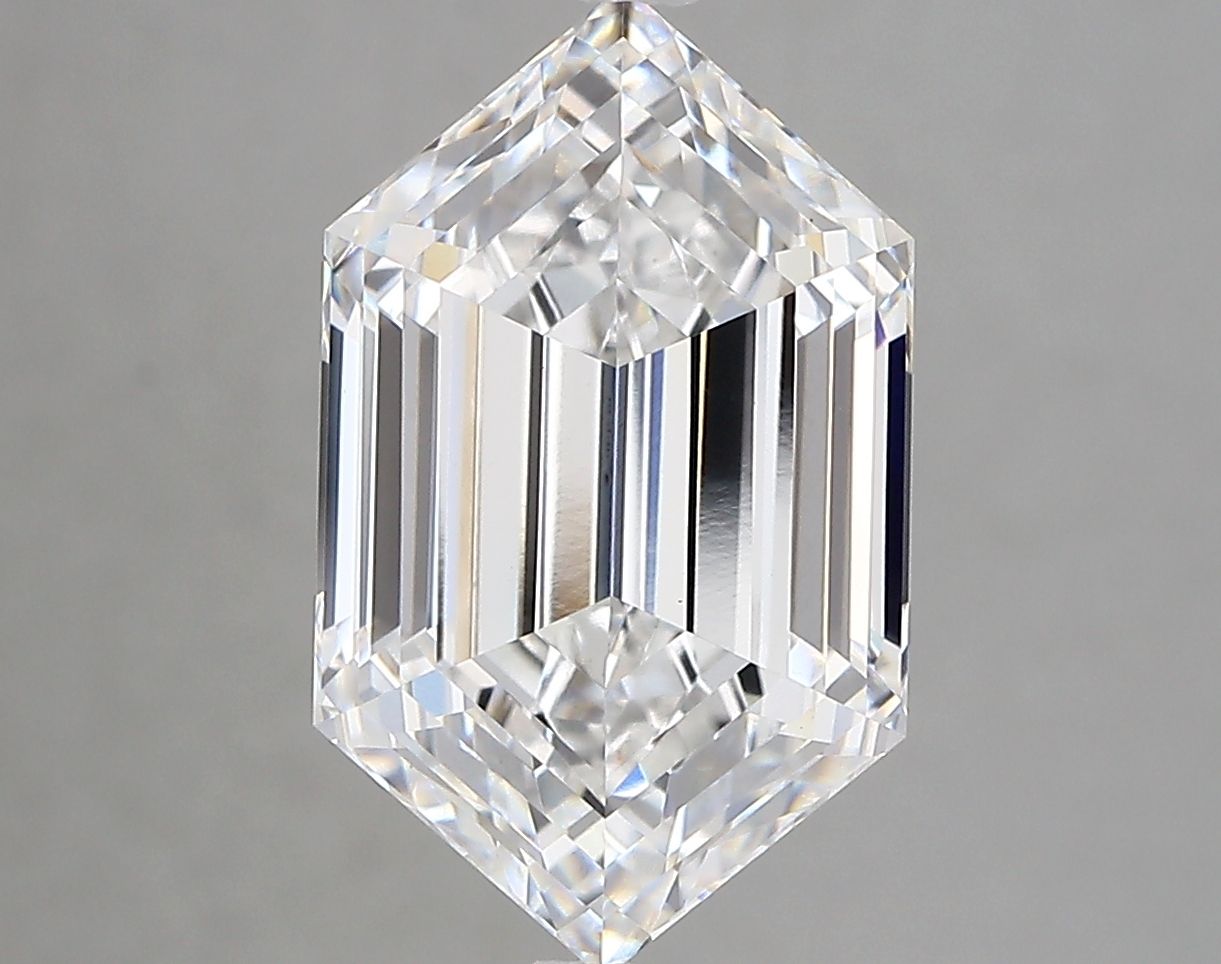 5.05 ct lab-grown Hexagonal Diamond