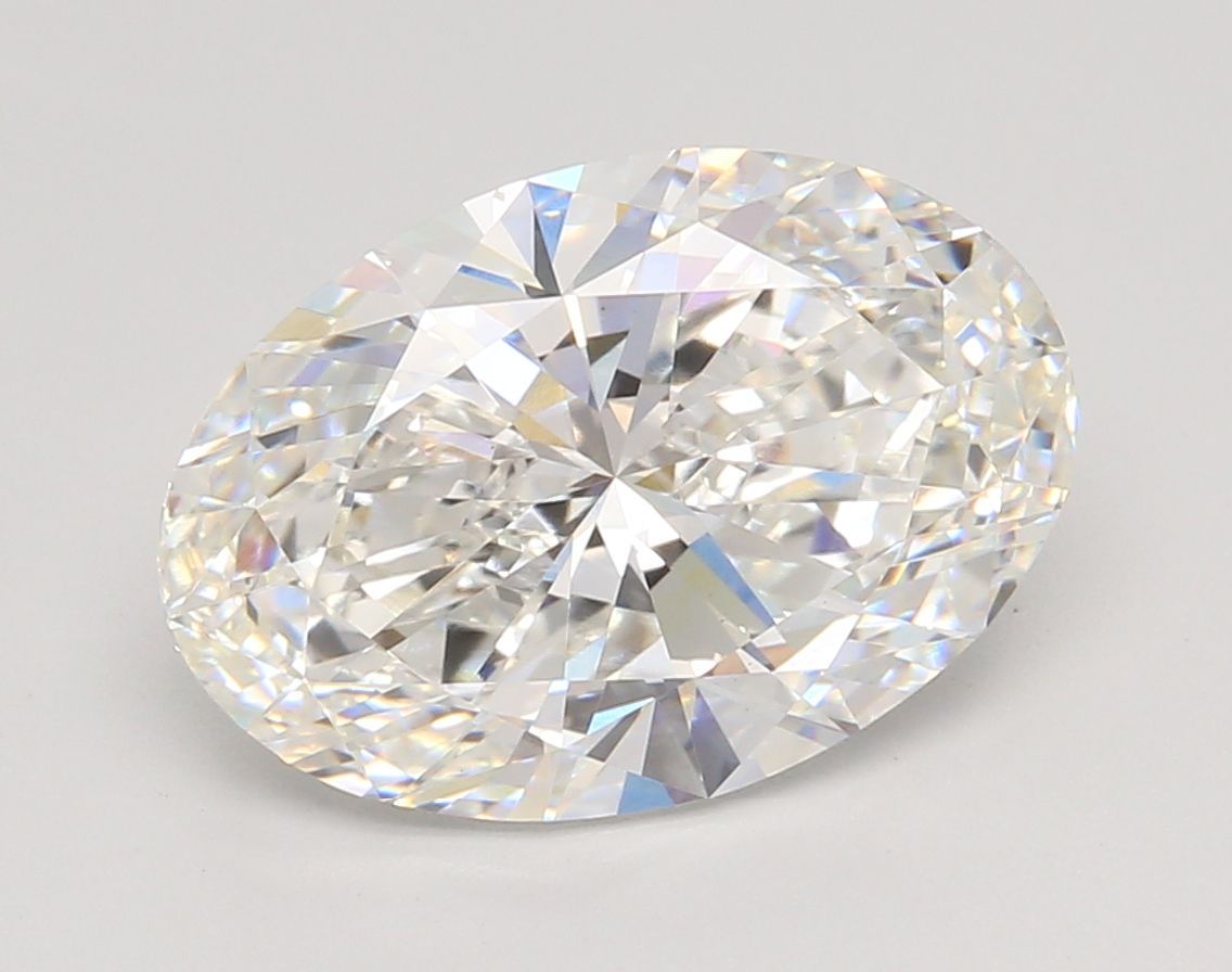4.50 ct. oval Lab Grown Diamond front image