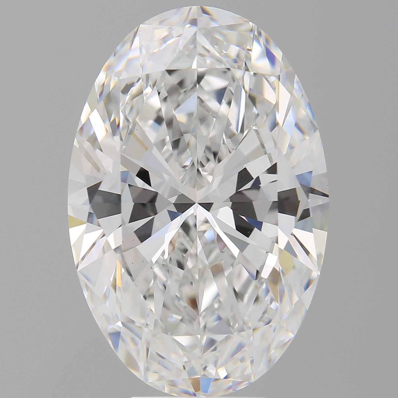 9.09 ct. oval Lab Grown Diamond front image