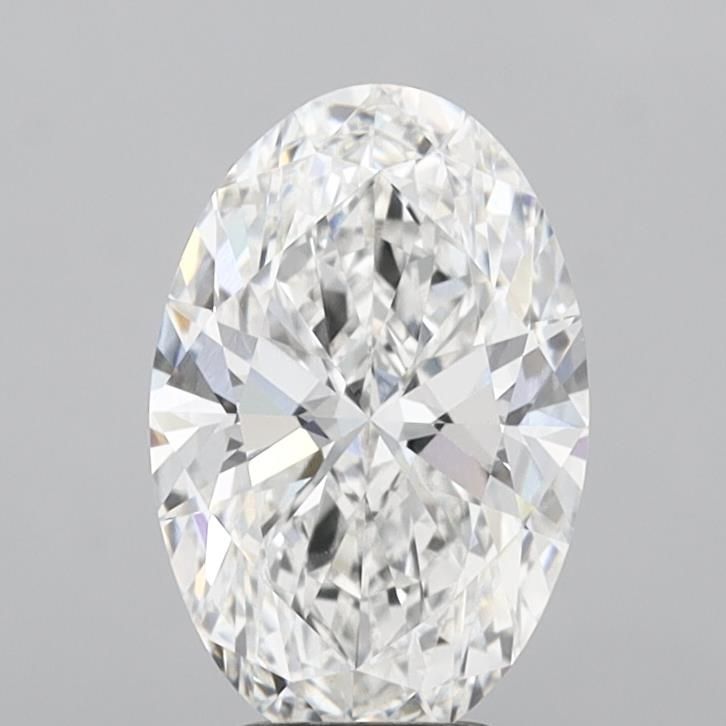 4.04 ct. oval Lab Grown Diamond front image