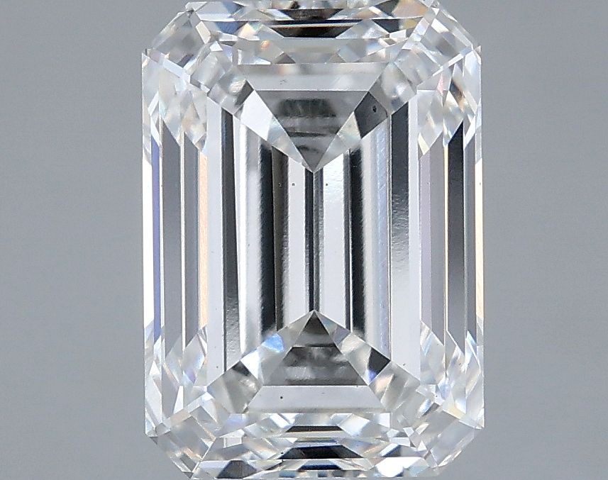 3.75 ct. emerald Lab Grown Diamond front image