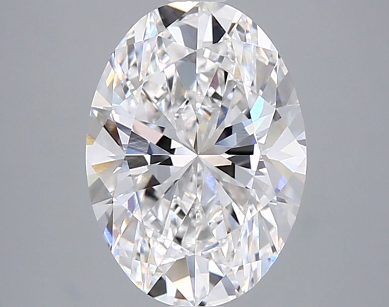 3.08 ct. oval Lab Grown Diamond front image