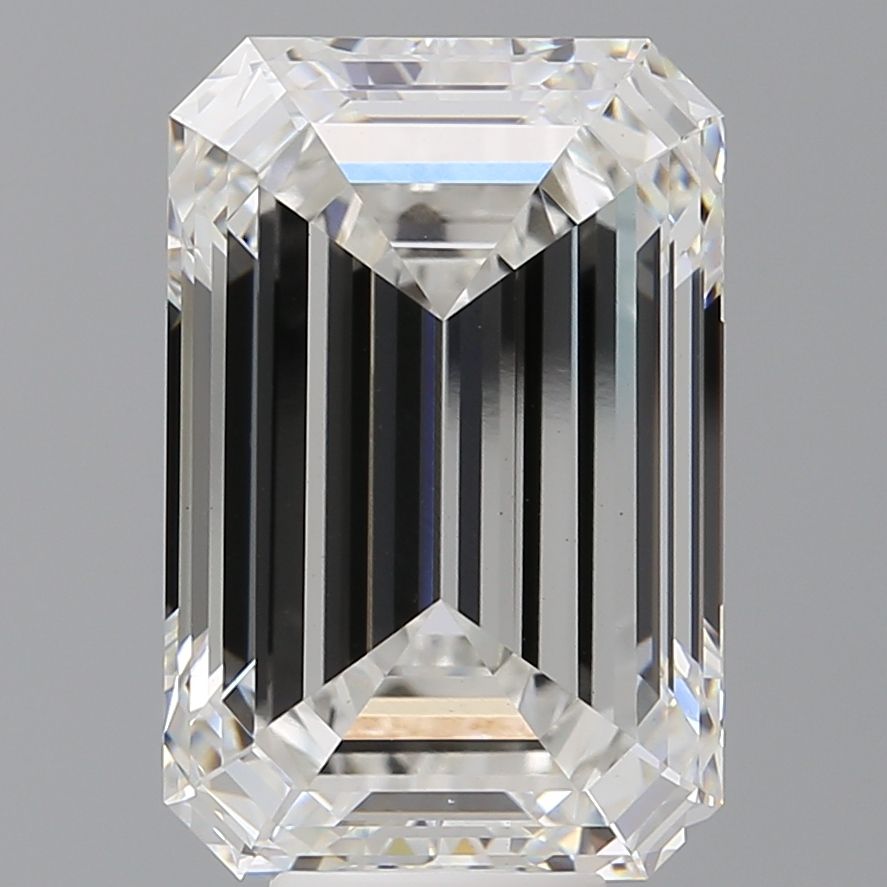 9.54 ct. emerald Lab Grown Diamond front image