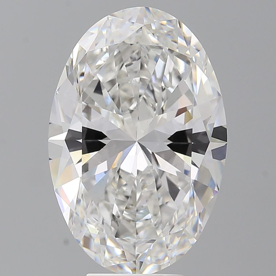 7.57 ct. oval Lab Grown Diamond front image