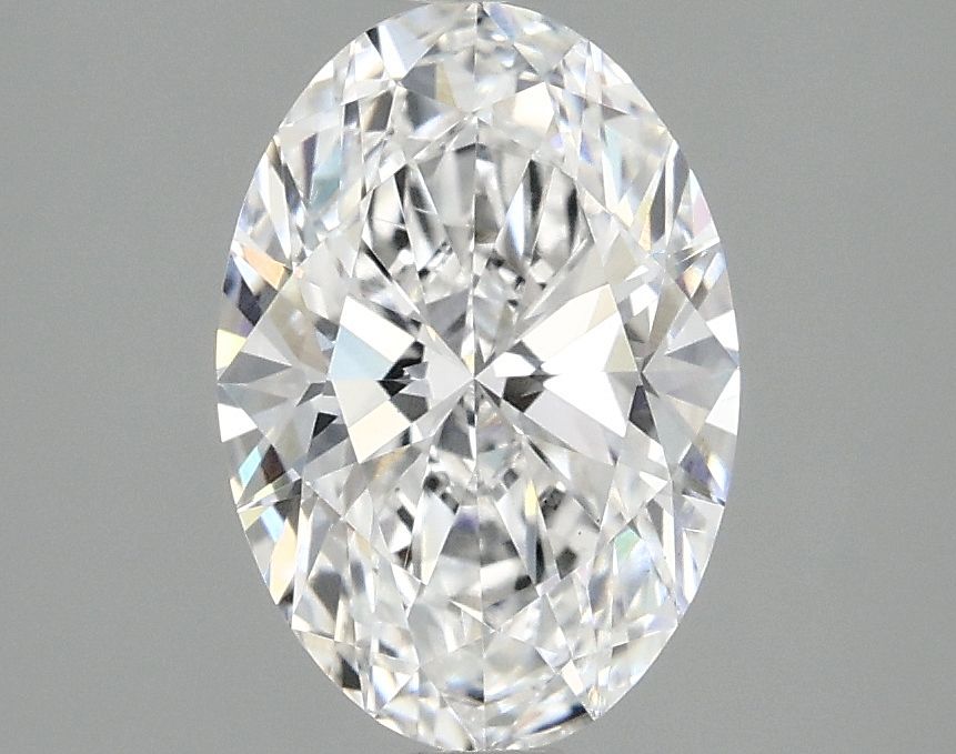 1.92 ct. oval Lab Grown Diamond front image