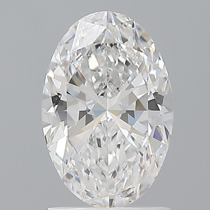 1.56 ct. oval Lab Grown Diamond front image