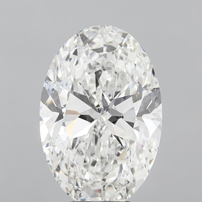 5.56 ct. oval Lab Grown Diamond front image