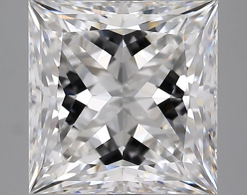 5.07 ct. princess Lab Grown Diamond front image