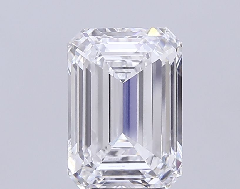 6.08 ct. emerald Lab Grown Diamond front image