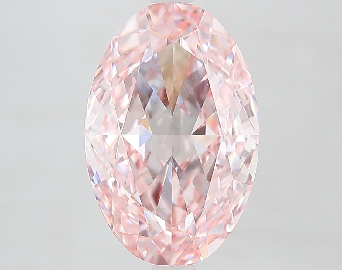4.33 ct. oval Lab Grown Diamond front image