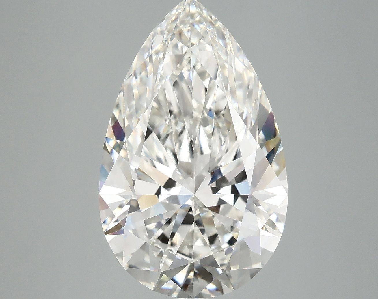 5.09 ct. pear Lab Grown Diamond front image
