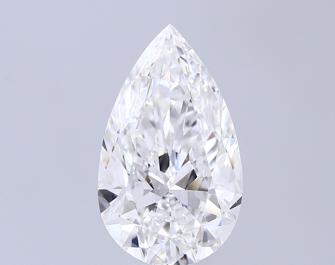 7.02 ct. pear Lab Grown Diamond front image