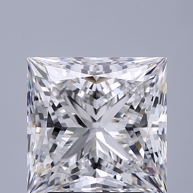 3.22 ct. princess Lab Grown Diamond front image