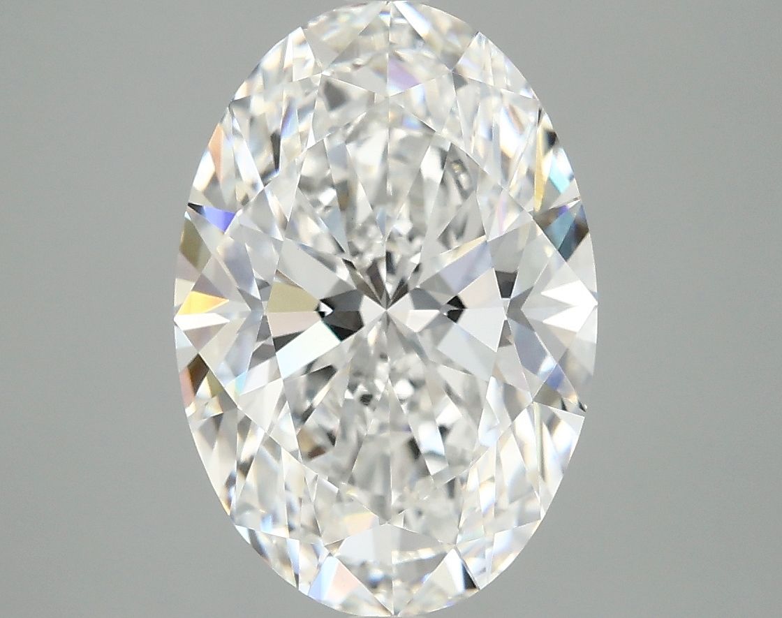4.10 ct. oval Lab Grown Diamond front image