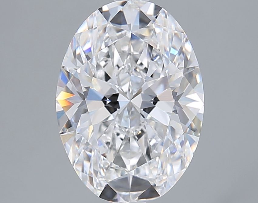 3.04 ct. oval Lab Grown Diamond front image