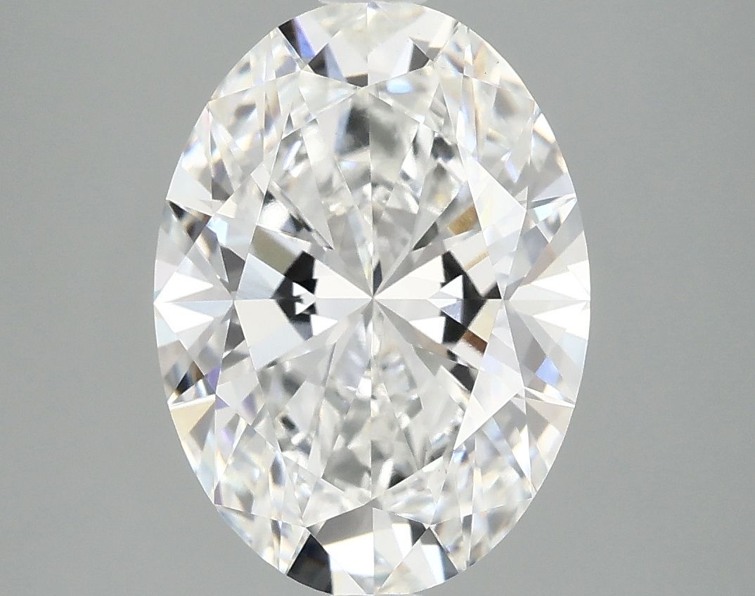 3.78 ct. oval Lab Grown Diamond front image