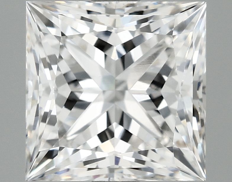 2.10 ct. princess Lab Grown Diamond front image
