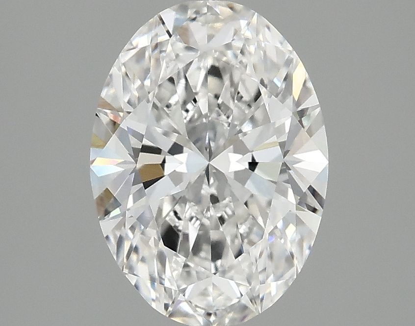 2.07 ct. oval Lab Grown Diamond front image