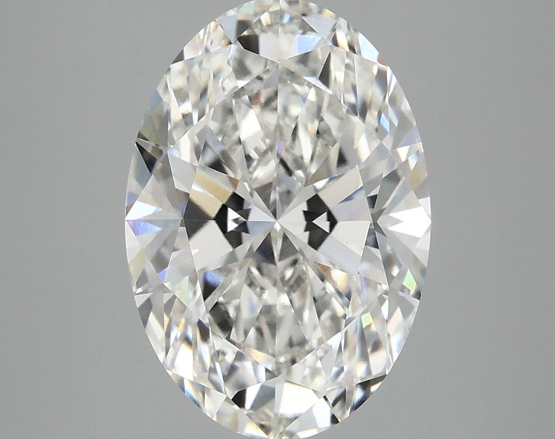 4.08 ct. oval Lab Grown Diamond front image