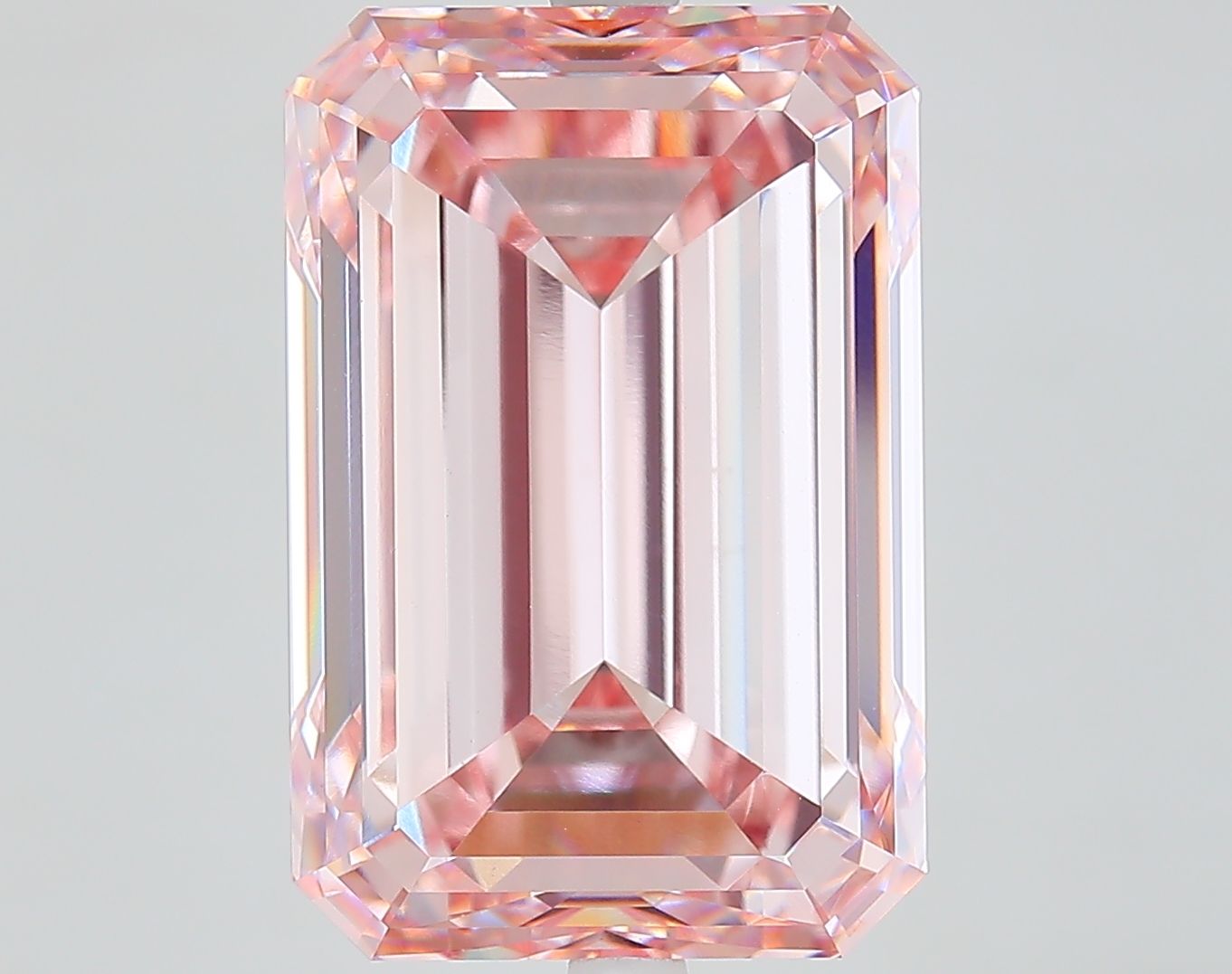 11.98 ct. emerald Lab Grown Diamond front image