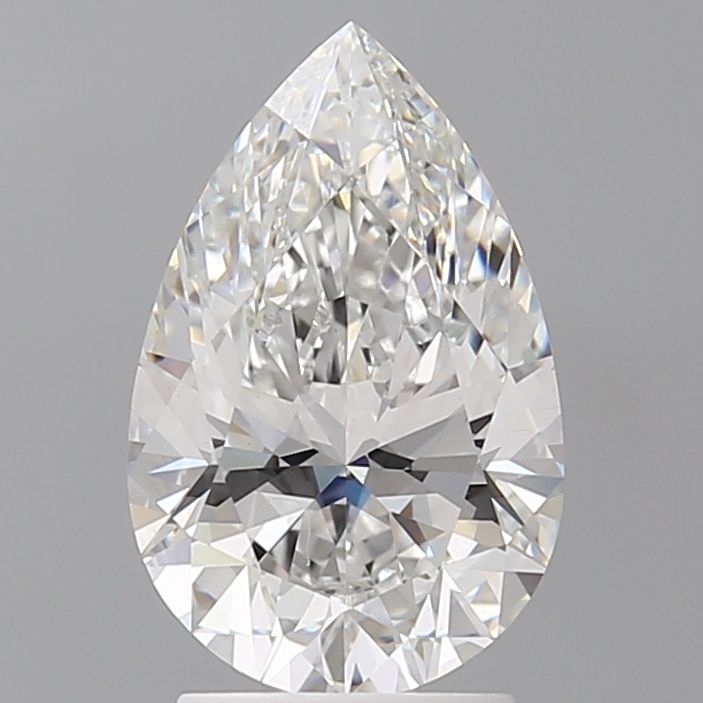 2.60 ct. pear Lab Grown Diamond front image