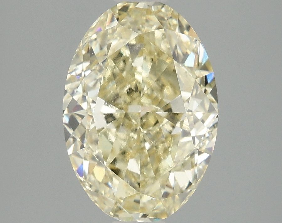 3.10 ct. oval Lab Grown Diamond front image