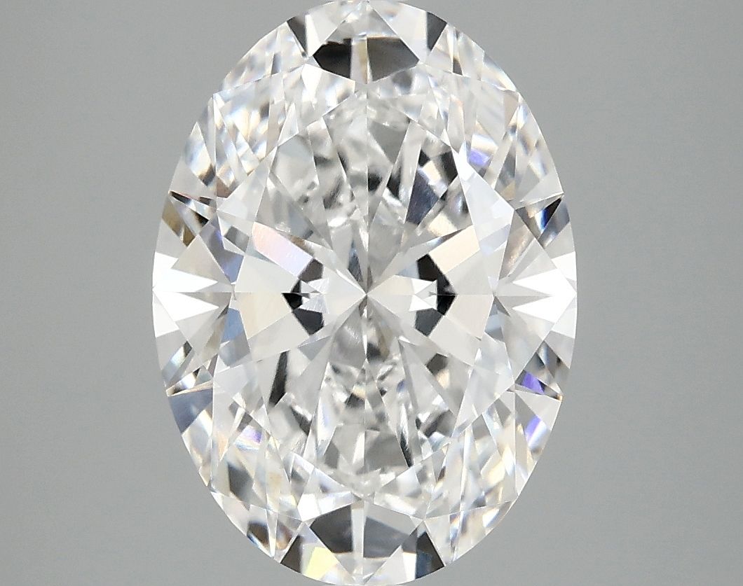 3.88 ct. oval Lab Grown Diamond front image