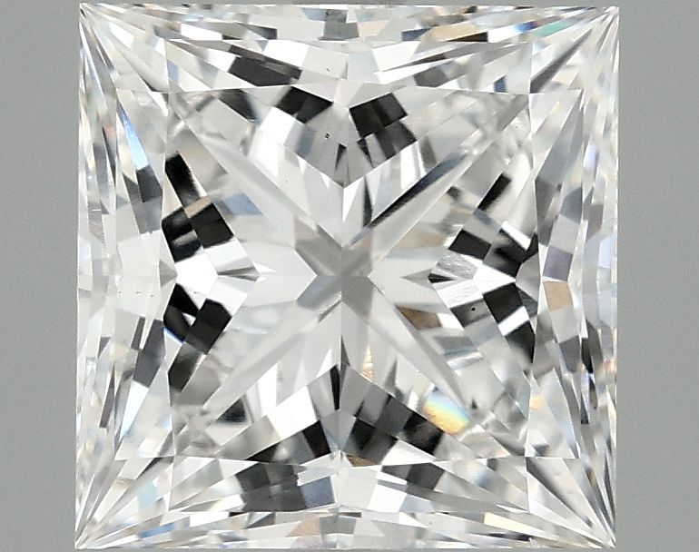 4.18 ct. princess Lab Grown Diamond front image