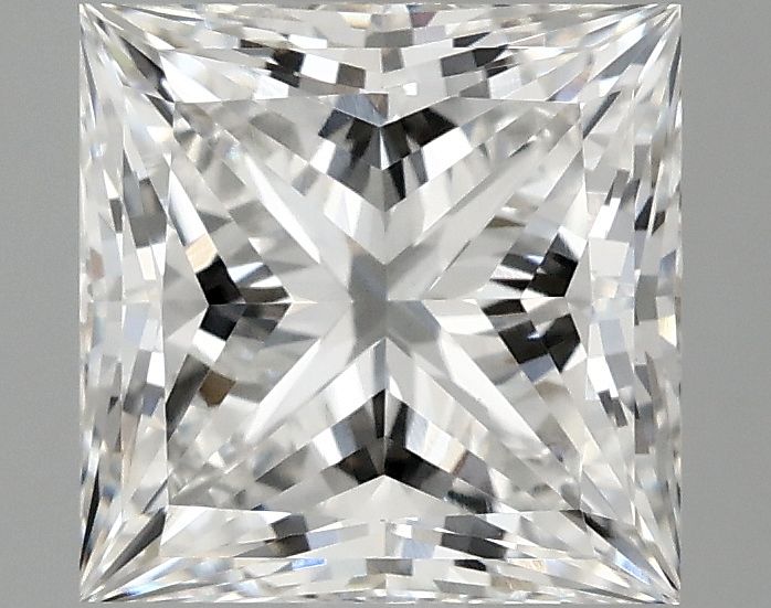 2.10 ct. princess Lab Grown Diamond front image