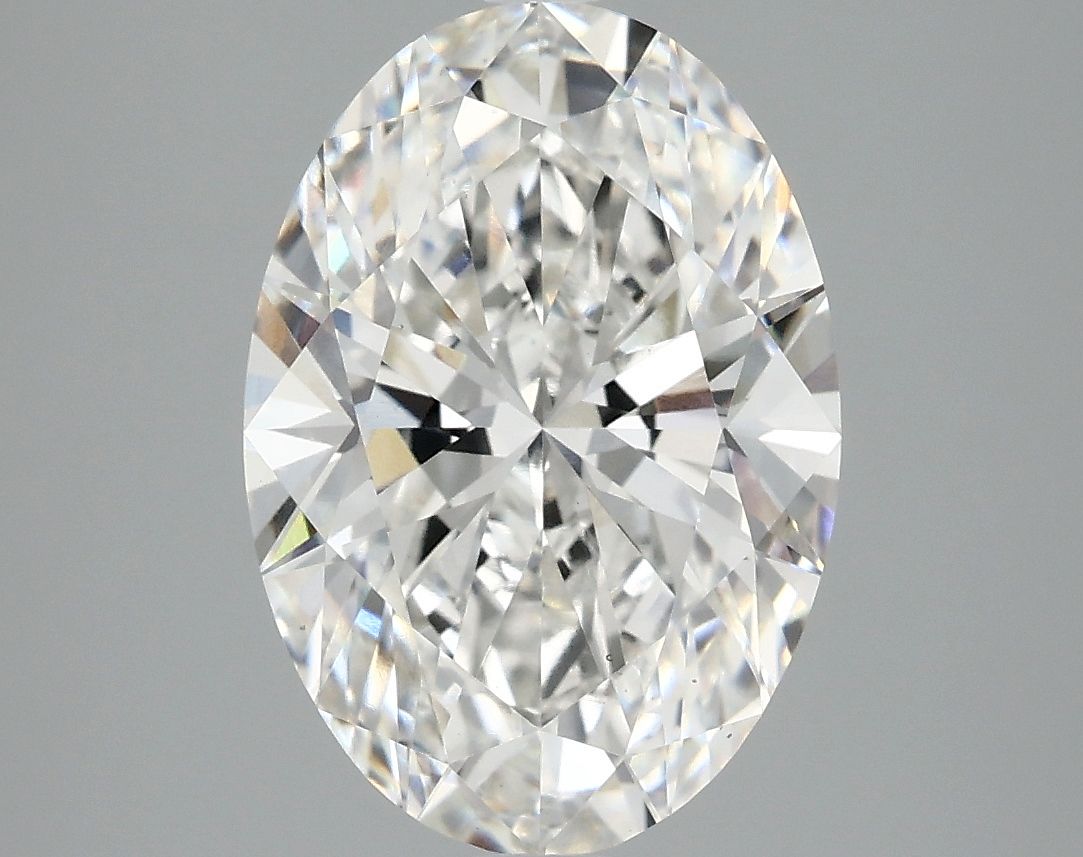 3.84 ct. oval Lab Grown Diamond front image