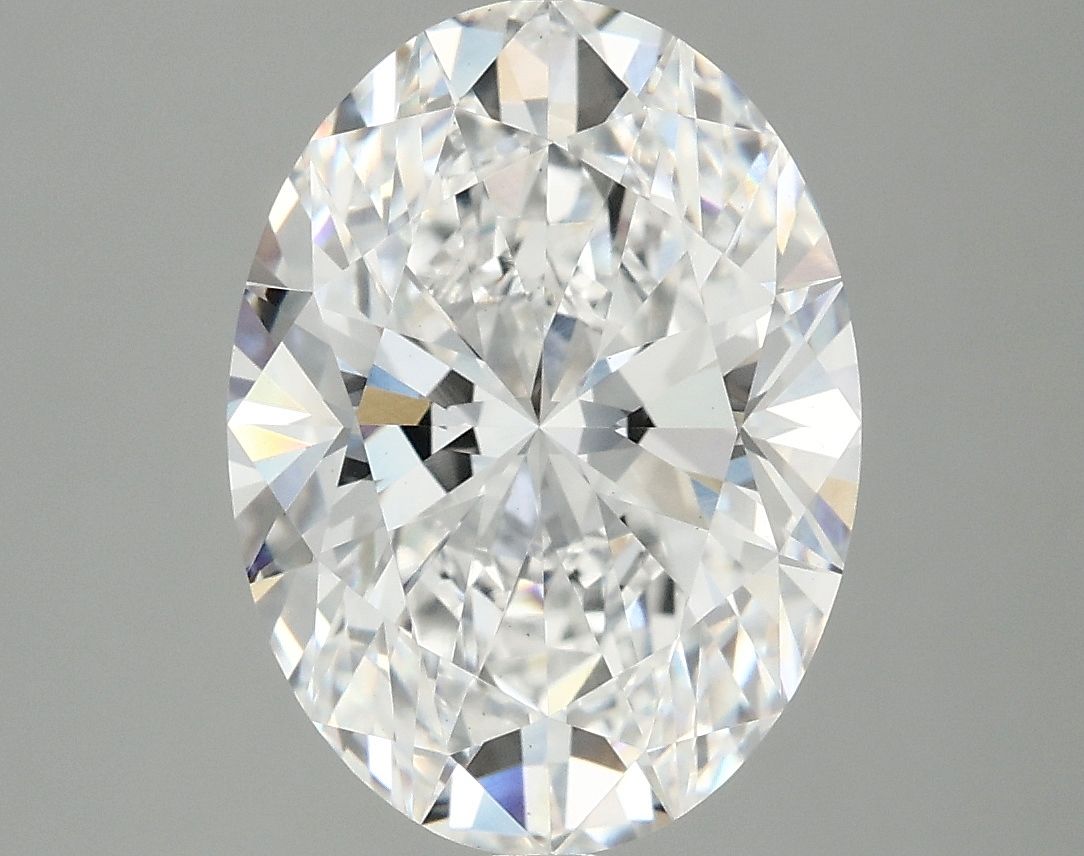 4.02 ct. oval Lab Grown Diamond front image