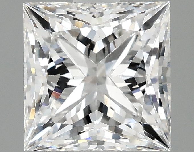 2.09 ct. princess Lab Grown Diamond front image