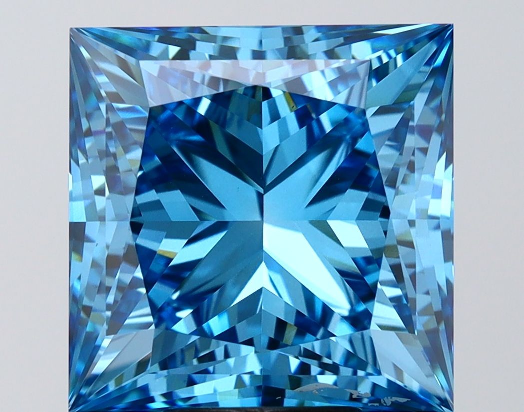 9.19 ct. princess Lab Grown Diamond front image