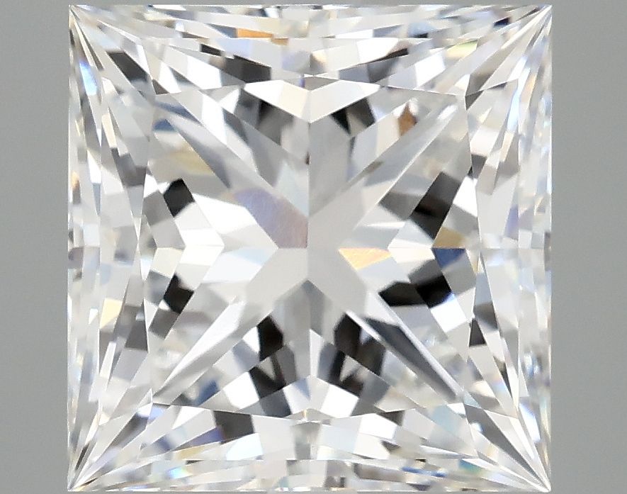 6.03 ct. princess Lab Grown Diamond front image