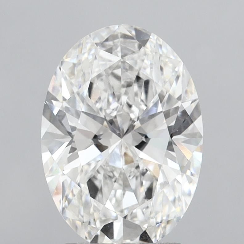 3.07 ct. oval Lab Grown Diamond front image