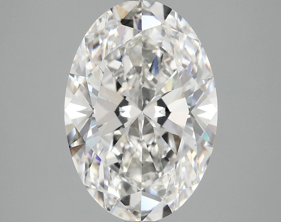4.07 ct. oval Lab Grown Diamond front image
