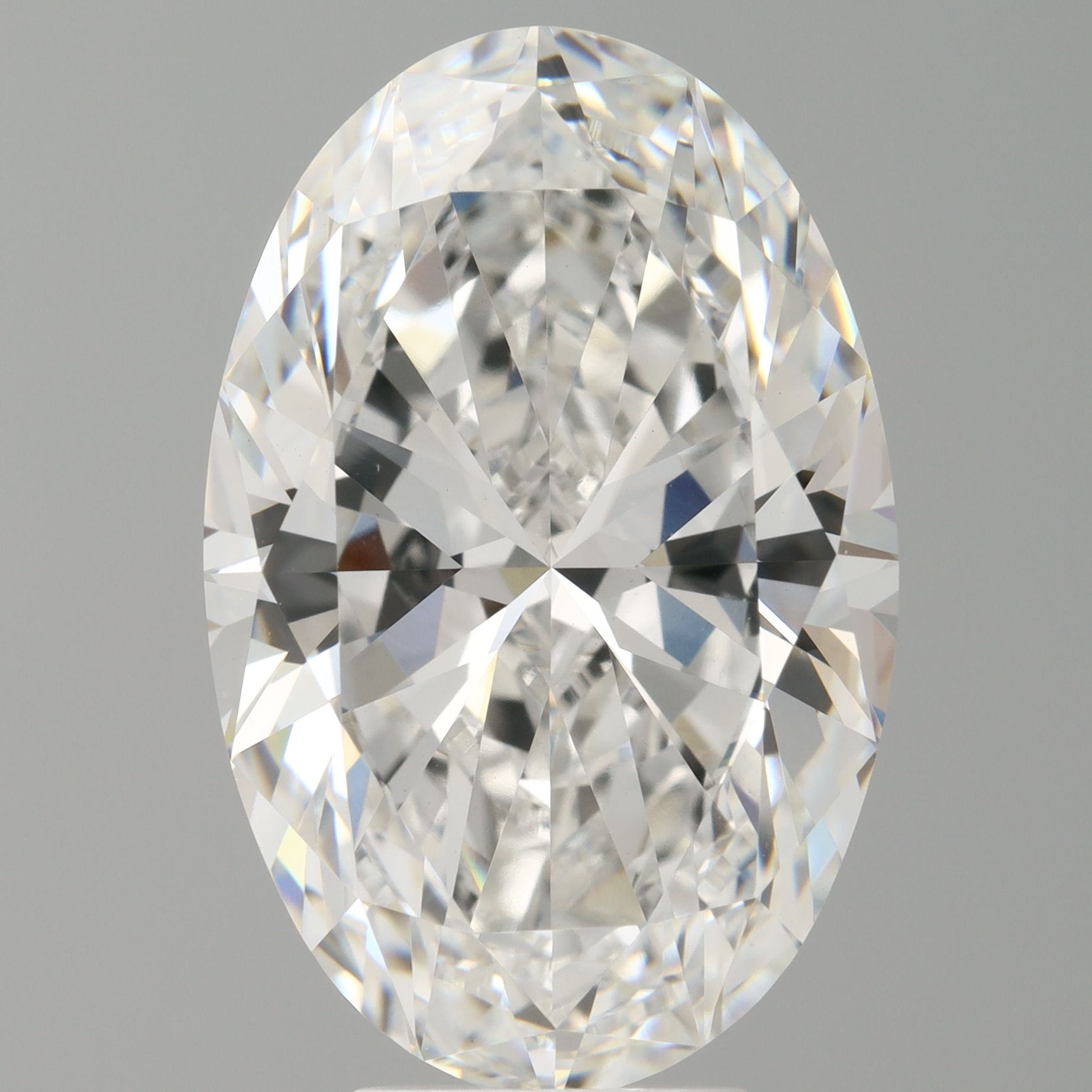 7.06 ct. oval Lab Grown Diamond front image