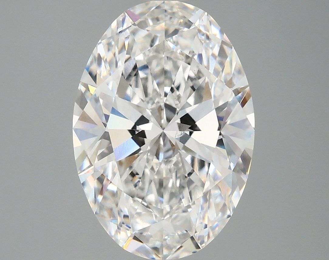 3.85 ct. oval Lab Grown Diamond front image
