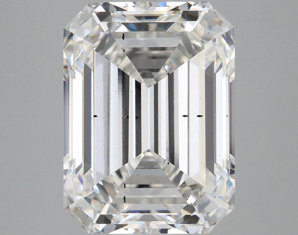 5.06 ct. emerald Lab Grown Diamond front image