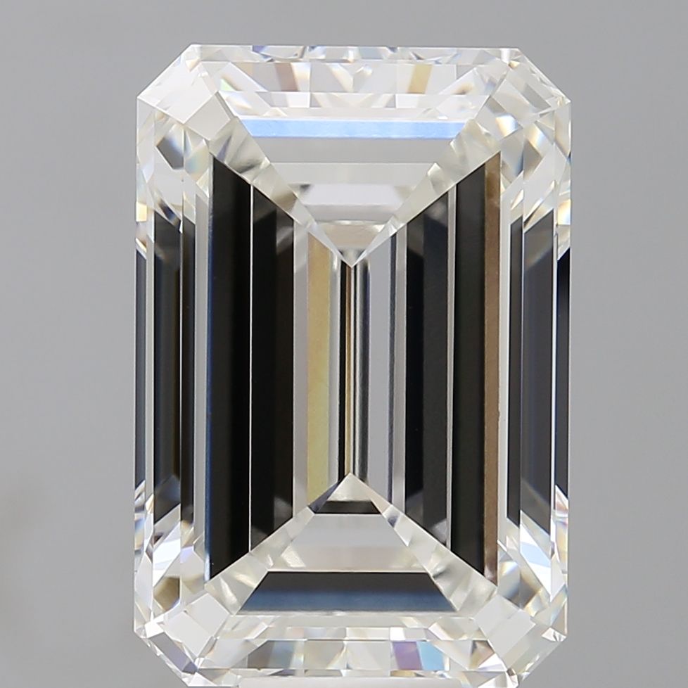 12.57 ct. emerald Lab Grown Diamond front image