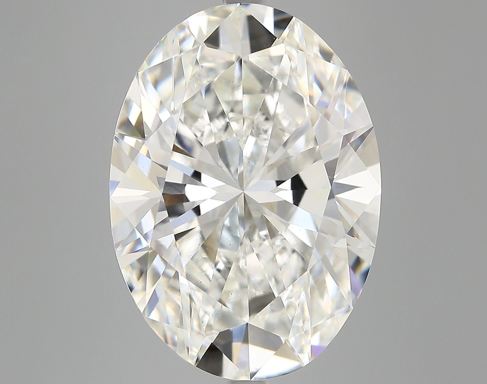 10.00 ct. oval Lab Grown Diamond front image