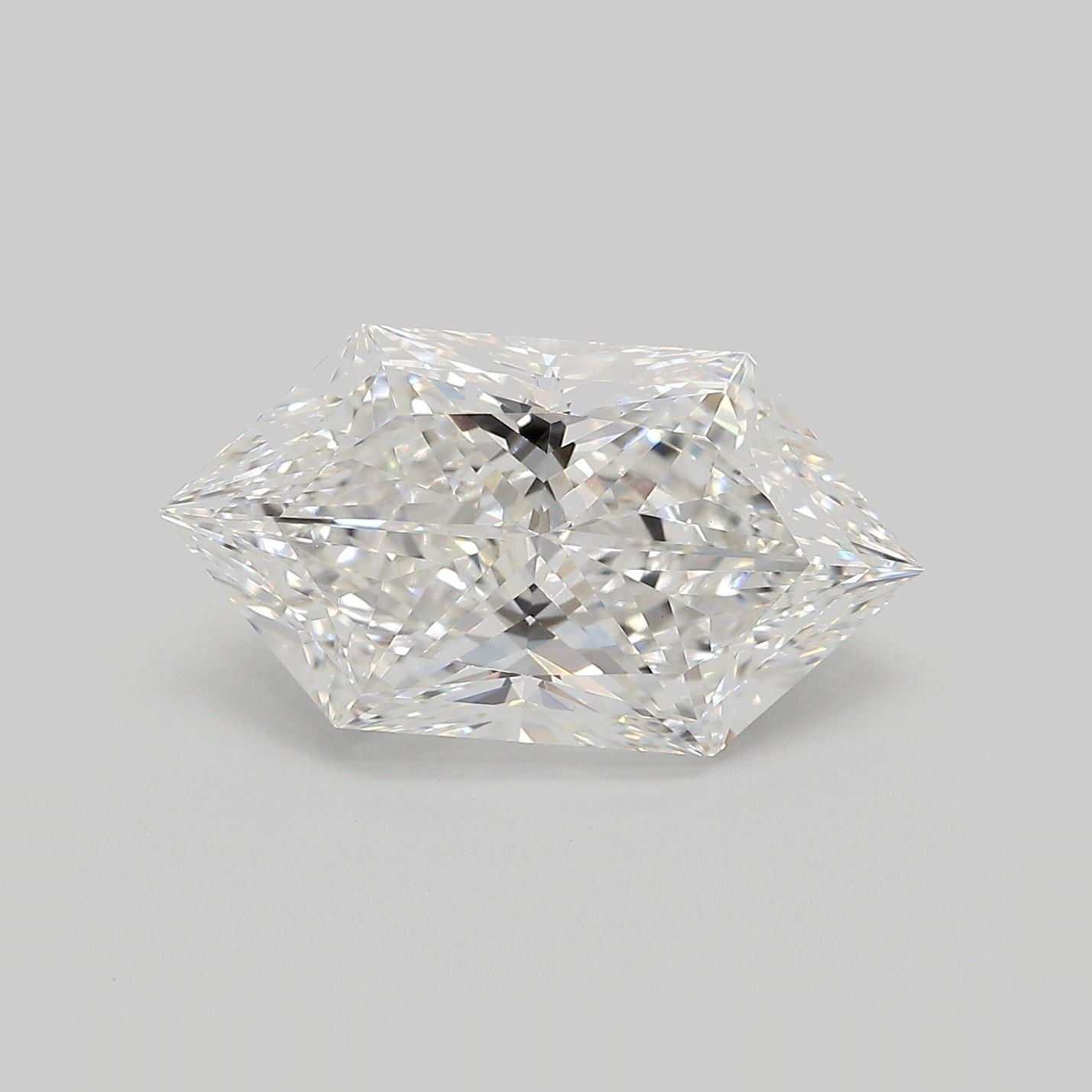5.08 ct lab-grown Hexagonal Diamond