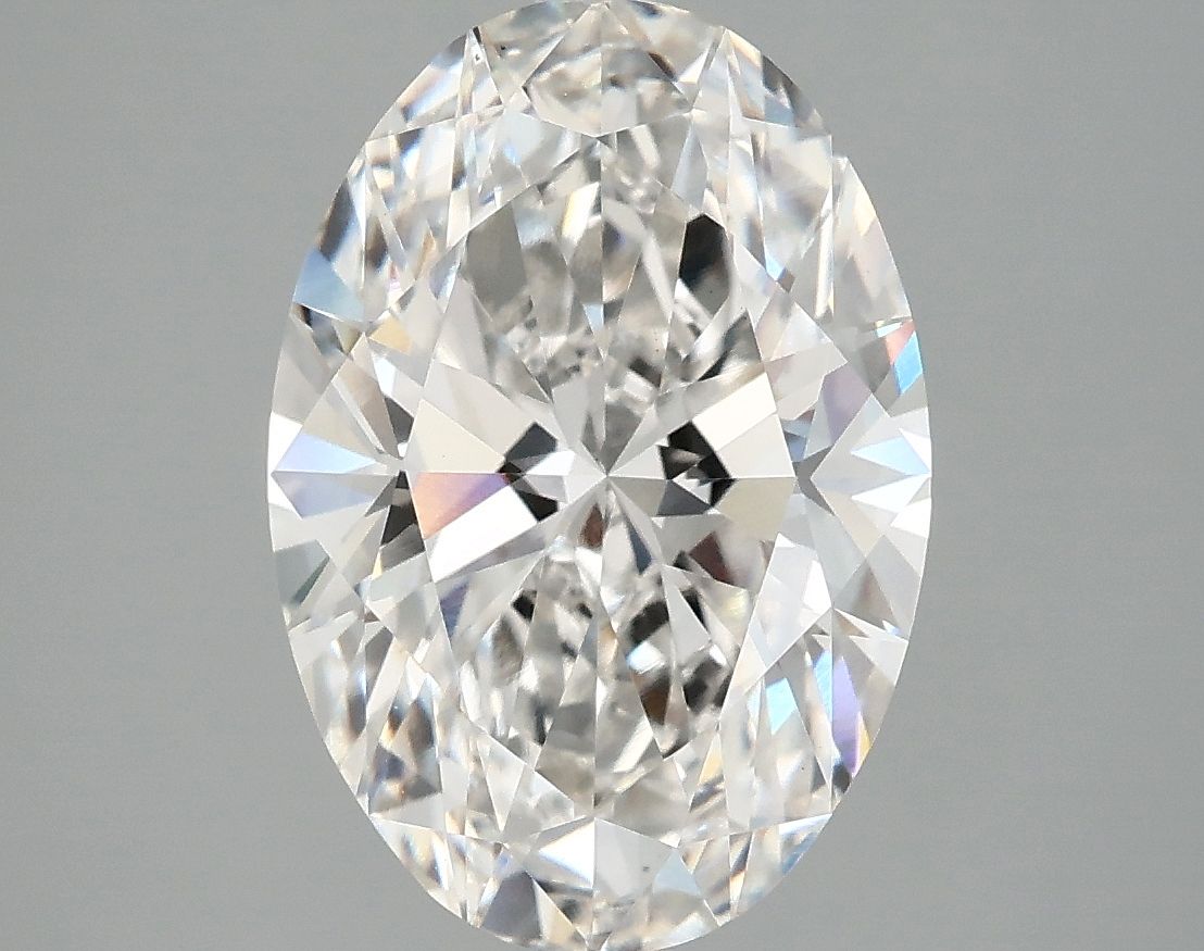 4.05 ct. oval Lab Grown Diamond front image