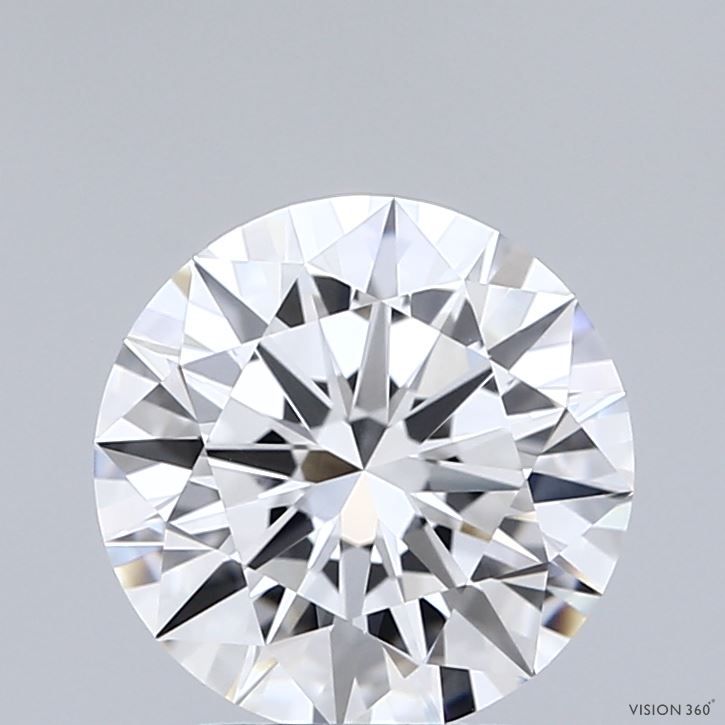 2.01 ct. round Lab Grown Diamond front image