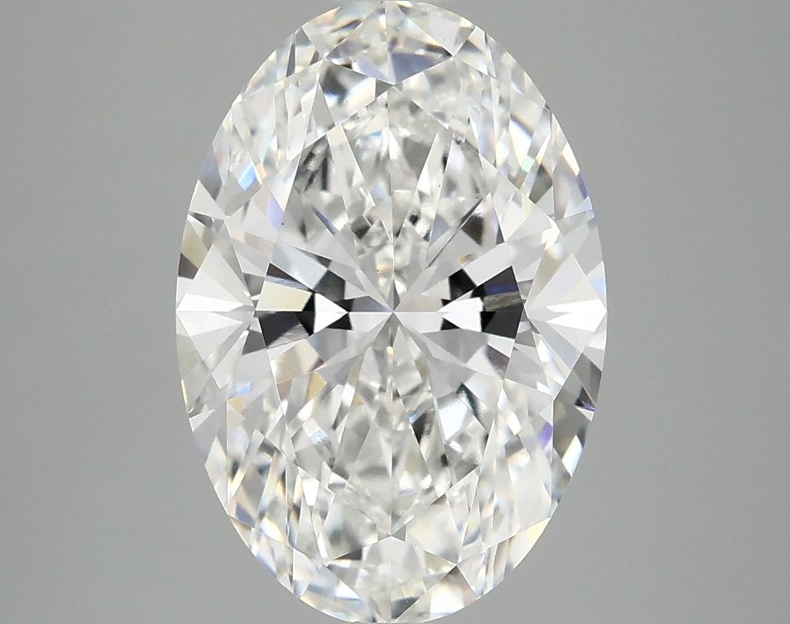 4.08 ct. oval Lab Grown Diamond front image