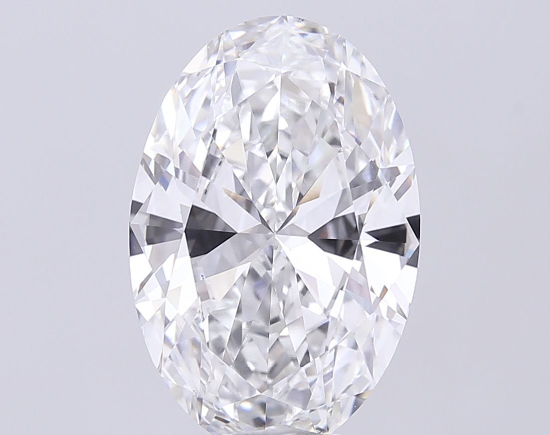 7.01 ct. oval Lab Grown Diamond front image