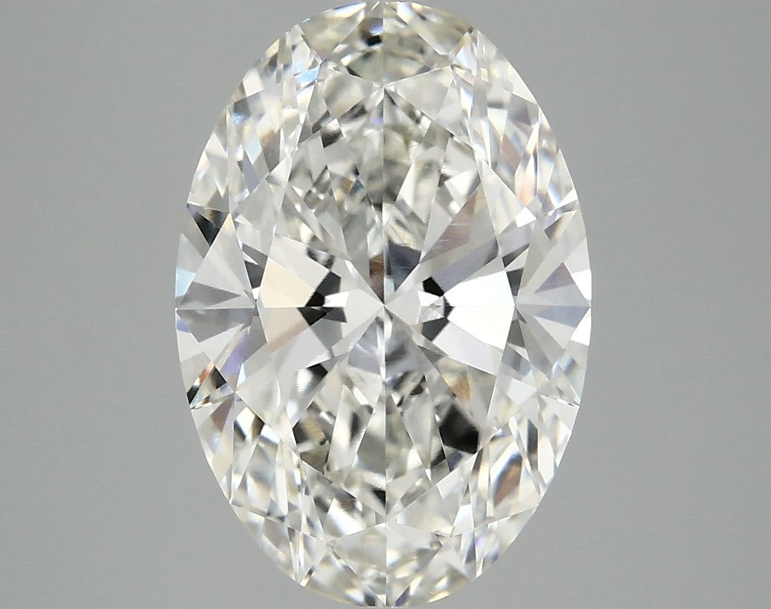 3.65 ct. oval Lab Grown Diamond front image