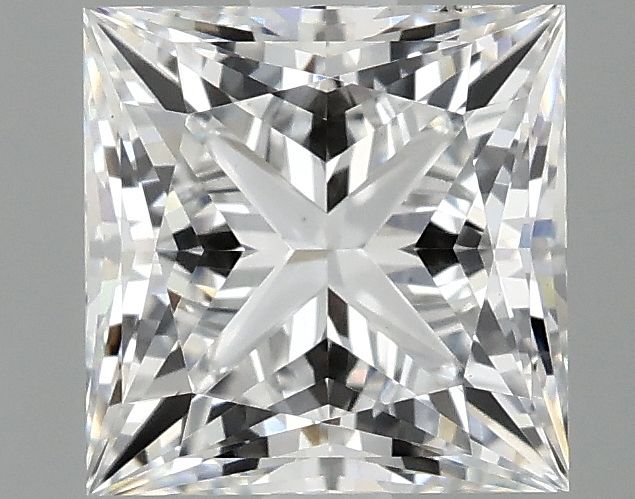 2.10 ct. princess Lab Grown Diamond front image