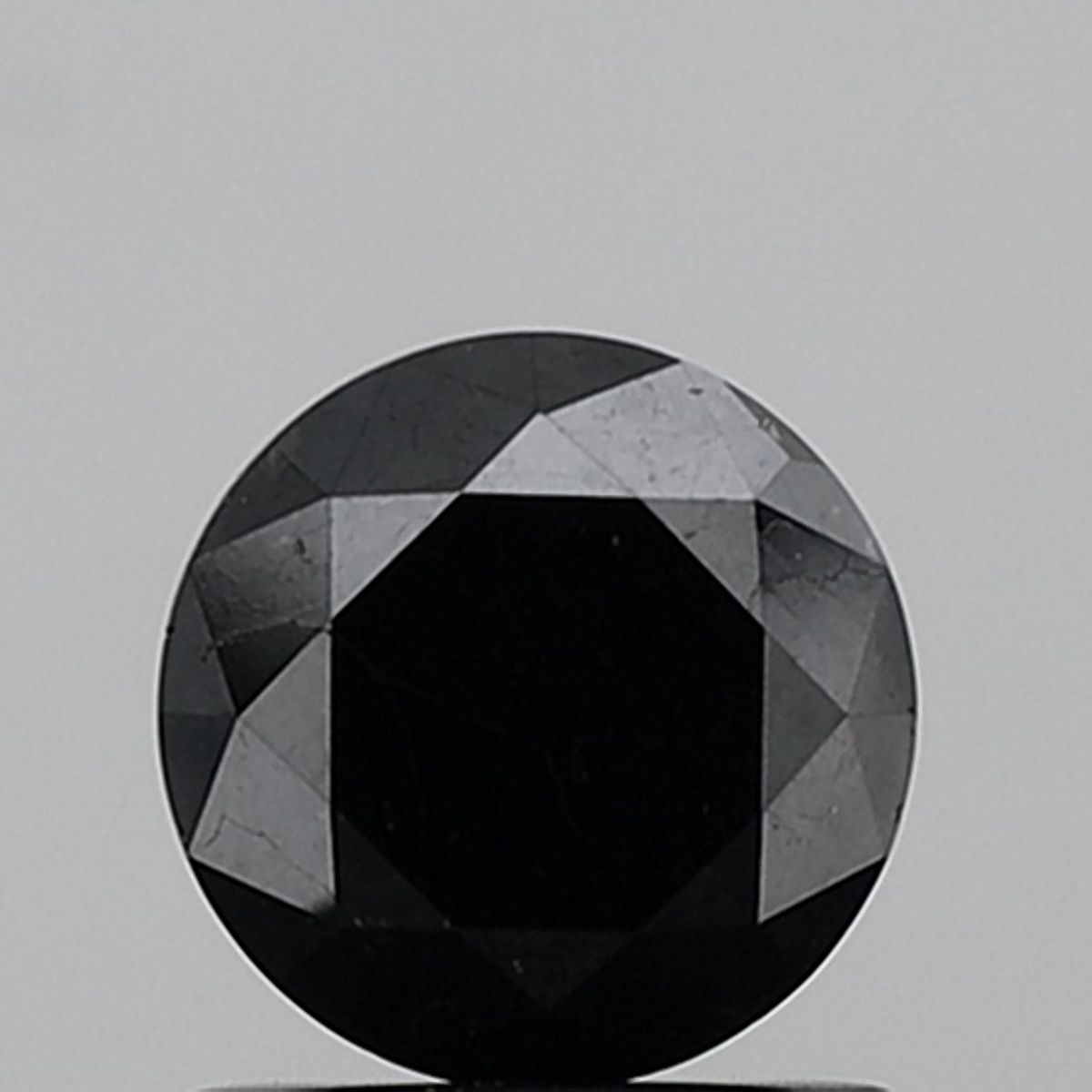 1.22 Carat Round Diamond Fancy Black VVS2